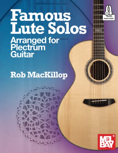 Famous Lute Solos Arranged for Plectrum Guitar von Mel Bay Publications, Inc.