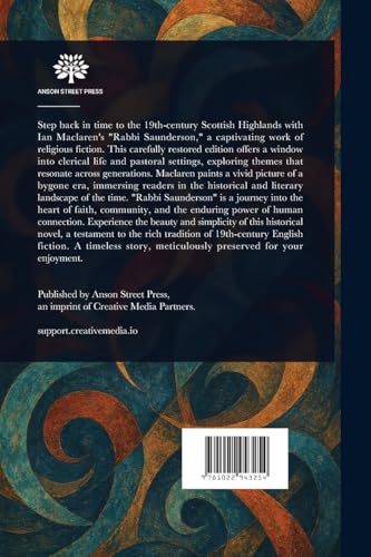 Rabbi Saunderson von Anson Street Press