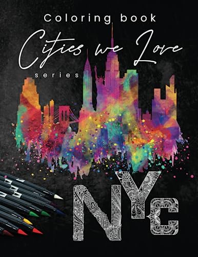 Coloring Book: NYC (Cities We Love - coloring books, Band 1) von Independently published