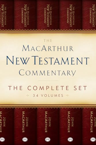 The MacArthur New Testament Commentary Set of 34 Volumes (The Macarthur New Testament Commentary Series)