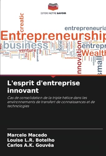 L'esprit d'entreprise innovant: Cas de consolidation de la triple hélice dans les environnements de transfert de connaissances et de technologies von Editions Notre Savoir
