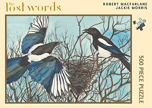 The Lost Words Magpie Puzzle: 500 Pieces