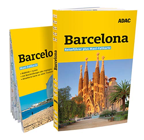ADAC Reiseführer plus Barcelona: Mit Maxi-Faltkarte und praktischer Spiralbindung von ADAC Reisefhrer