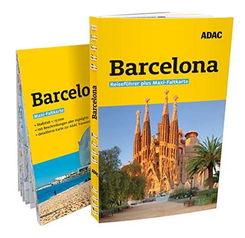 ADAC Reiseführer plus Barcelona: Mit Maxi-Faltkarte und praktischer Spiralbindung