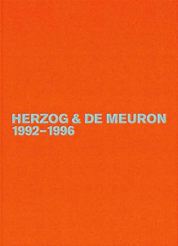 Herzog & de Meuron 1992-1996: Träger des Pritzker-Preises 2001