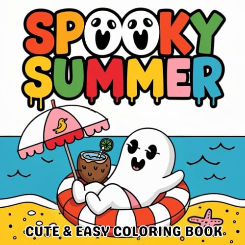 Spooky Summer Coloring Book for Adults and Teens, 44 Cute and Creepy Drawings, Magic for Relaxation and Stress Free Spooky Summer Coloring Book for Adults and Teens, 44 Cute and Creepy Drawings, Magic for Relaxation and Stress Free von Independently published