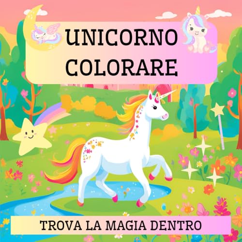 Unicorno Colorare per Bambini 3-8, 50 Pagine Magiche, Magica Avventura, Cavalli: Colorazione Audace & Facile Unicorno Colorare per Bambini 3-8, 50 Pagine Magiche, Magica Avventura, Cavalli: Colorazione Audace & Facile von Independently published