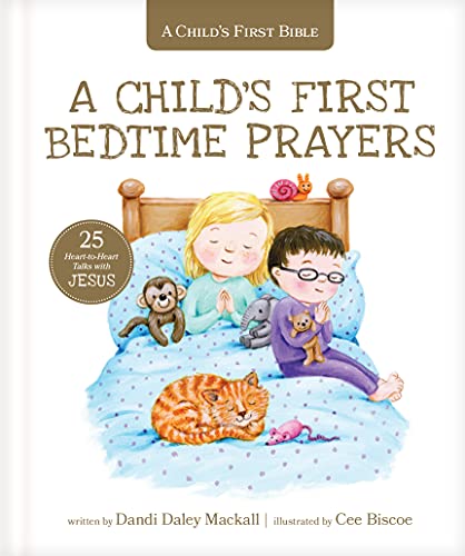 Child’s First Bedtime Prayers: 25 Heart-to-Heart Talks With Jesus (A Child's First Bible) von Tyndale House Publishers