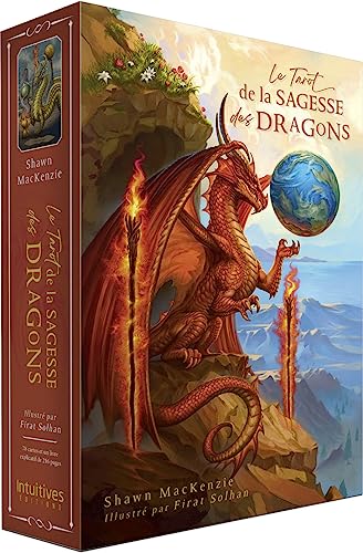 Coffret Le Tarot de la sagesse des dragons von EDT INTUITIVES