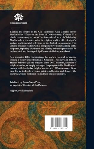 Notes on the Book of Deuteronomy von Anson Street Press