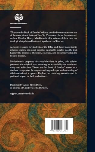 Notes on the Book of Exodus von Anson Street Press