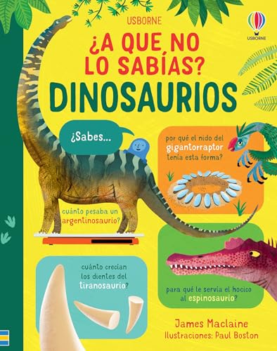 Dinosaurios (¿A que no lo sabías?) von Ediciones Usborne