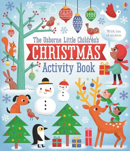 Little Children's Christmas Activity Book: With lots of stickers (Little Children's Activity Books) von Usborne GB