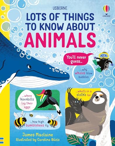 Lots of Things to Know About Animals von Usborne GB
