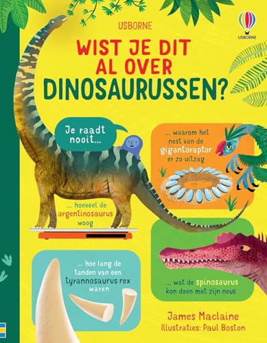 Wist je dit al over dinosaurussen? (Wist je dit al over, 1) von Usborne Publishers