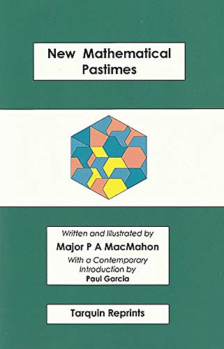 New Mathematical Pastimes von Tarquin