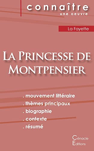 Fiche de lecture La Princesse de Montpensier de Madame de La Fayette (Analyse littéraire de référence et résumé complet) von Les Editions Du Cenacle