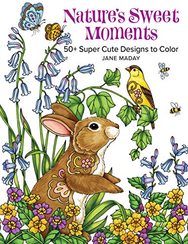 Nature's Sweet Moments: 50+ Super Cute Designs to Color von Get Creative 6