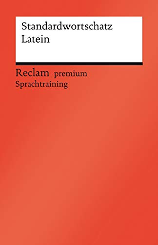 Standardwortschatz Latein (Reclams Universal-Bibliothek) von Reclam Philipp Jun.