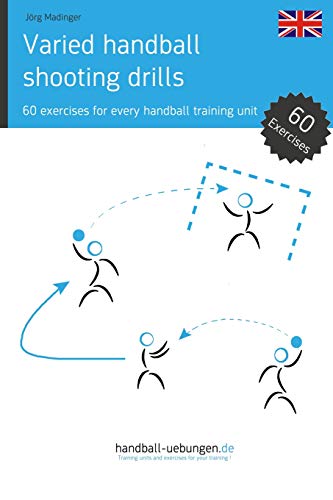 Varied handball shooting drills: 60 exercises for every handball training unit