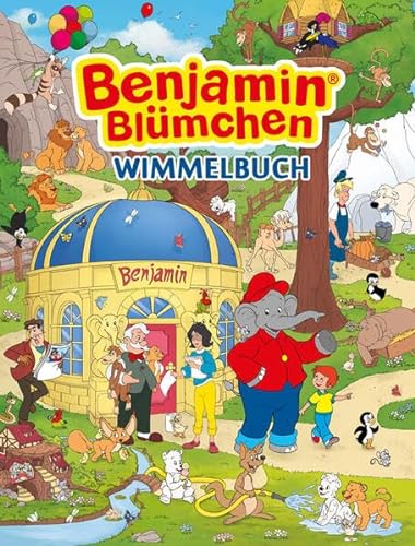 Benjamin Blümchen Wimmelbuch: Großformatiges Bilderbuch ab 2 Jahre