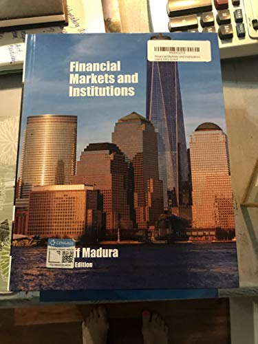 Financial Markets and Institutions von Cengage Learning