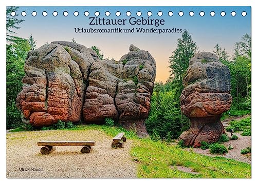 Zittauer Gebirge-Urlaubsromantik und Wanderparadies (Tischkalender 2024 DIN A5 quer), CALVENDO Monatskalender von CALVENDO