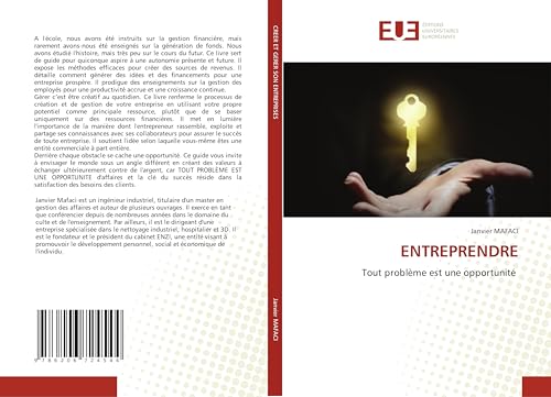 ENTREPRENDRE: Tout problème est une opportunité von Éditions universitaires européennes