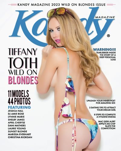 KANDY Magazine 2023 Wild on Blondes Issue: Tiffany Toth Wild on Blondes, 11 Models 44 Photos