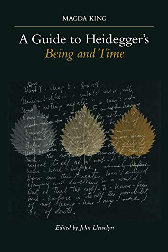 A Guide to Heidegger's Being and Time (Suny Series in Contemporary Continental Philosophy) von State University of New York Press