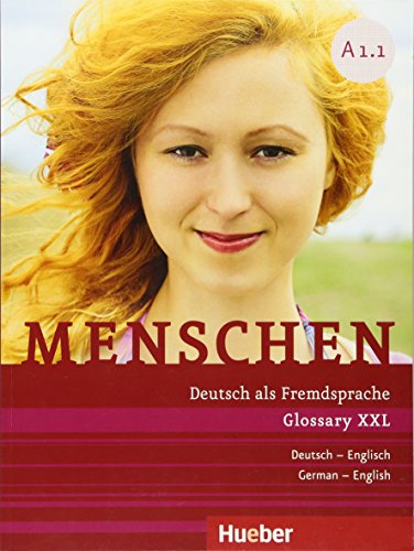 Menschen A1.1: Deutsch als Fremdsprache / Glossar XXL Deutsch-Englisch