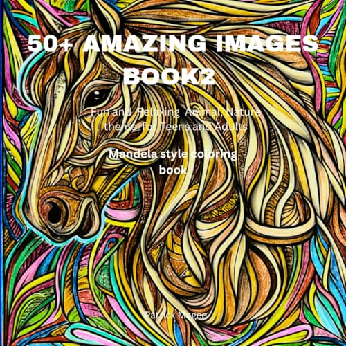 50+ AMAZING IMAGES BOOK 2: "If You’re Craving a Moment of Tranquility, Dive into 50+ Amazing Mandalas and Discover Your Peaceful Oasis von Independently published