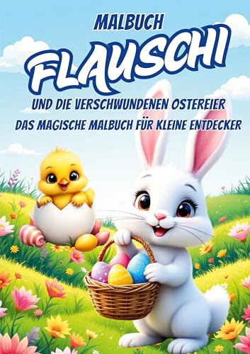 Flauschi & die verschwundenen Ostereier: Oster Malbuch für Kinder ab 4 Jahren mit Ausmalbildern: Zauberhaftes Kindermalbuch zu Ostern mit niedlichen ... Oster-Fakten, Mitmach-Seiten & Urkunde Flauschi & die verschwundenen Ostereier: Oster Malbuch für Kinder ab 4 Jahren mit Ausmalbildern: Zauberhaftes Kindermalbuch zu Ostern mit niedlichen ... Oster-Fakten, Mitmach-Seiten & Urkunde von Lucid Page Media