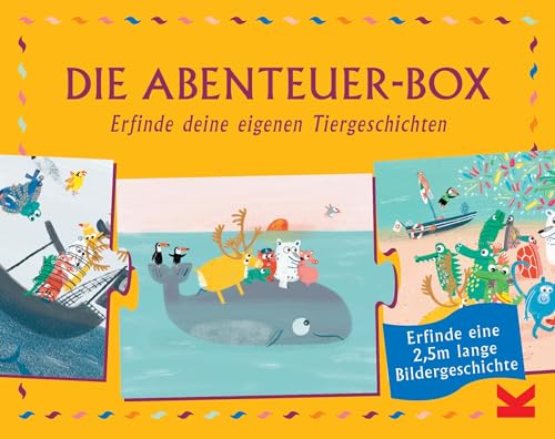 Die Abenteuer-Box. Erfinde deine eigenen Tiergeschichten von Laurence King