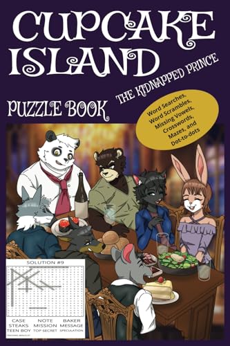 Cupcake Island The Kidnapped Prince Puzzle Book von Magras Literary Entertainment