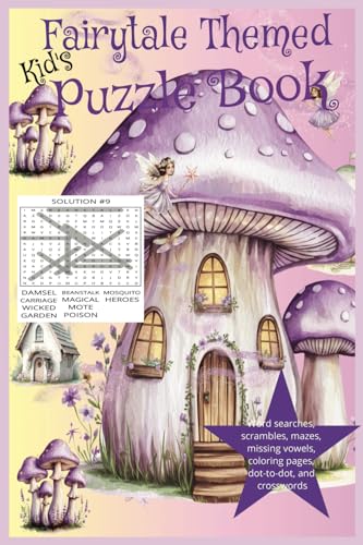 Kid's Fairytale Themed Puzzle Book von Primedia eLaunch LLC