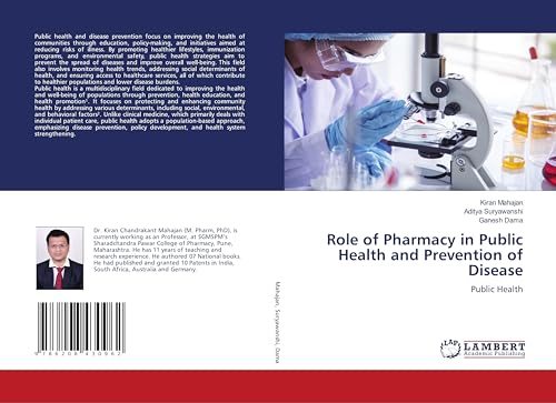 Role of Pharmacy in Public Health and Prevention of Disease: Public Health von LAP LAMBERT Academic Publishing