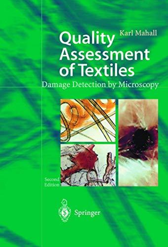 Quality Assessment of Textiles: Damage Detection by Microscopy von Springer