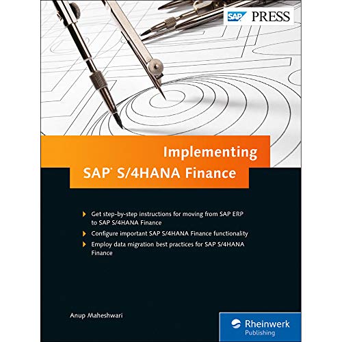 Implementing SAP S/4HANA Finance: Get step-by-step instructions for moving from SAP ERP to SAP S/4HANA Finance (SAP Simple Finance). Configure ... for SAP S/4HANA Finance (SAP PRESS: englisch)