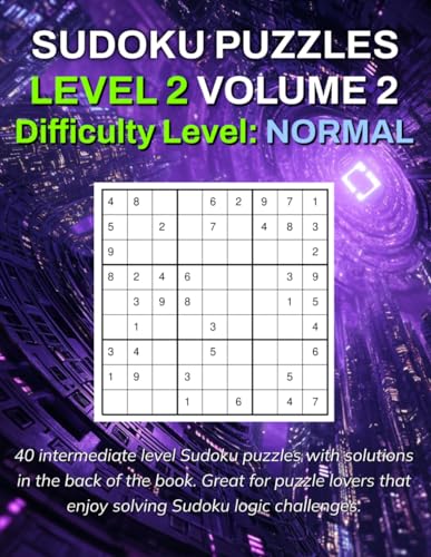 Sudoku Puzzles Level 2 Volume 2: Difficulty Level - Normal von Independently published