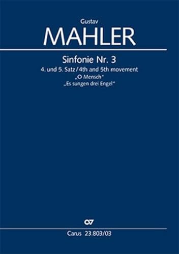 Sinfonie Nr. 3 (Klavierauszug): 4. und 5. Satz (1896)