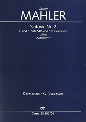 Symphonie Nr. 2 (Klavierauszug XL): 4. und 5. Satz