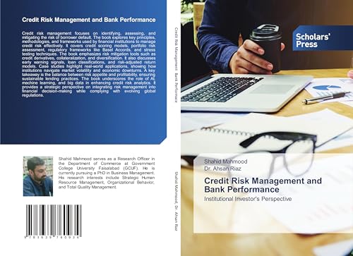 Credit Risk Management and Bank Performance: Institutional Investor's Perspective von Scholars' Press