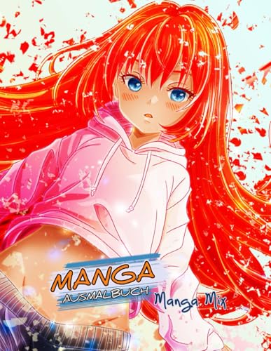 Manga Ausmalbuch Manga Mix: von SanmahPicture von Independently published