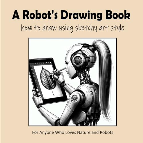 A Robot's Drawing Book - How to draw using sketchy art style von Independently published