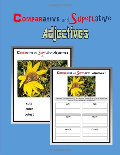 Comparative and Superlative Adjectives von CreateSpace Independent Publishing Platform