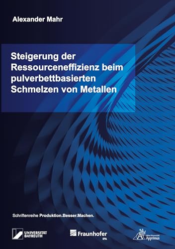Steigerung der Ressourceneffizienz beim pulverbettbasierten Schmelzen von Metallen (Produktion.Besser.Machen.) von Apprimus Verlag