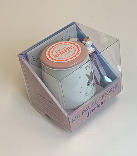 Mug - Ma licorne fantastique: Avec 1 mug avec couvercle, 1 cuillère et 1 livre de recettes von MARABOUT