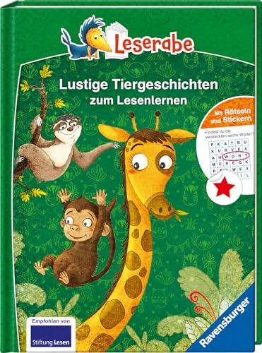 Lustige Tiergeschichten zum Lesenlernen - Leserabe ab 1. Klasse - Erstlesebuch für Kinder ab 6 Jahren von Ravensburger