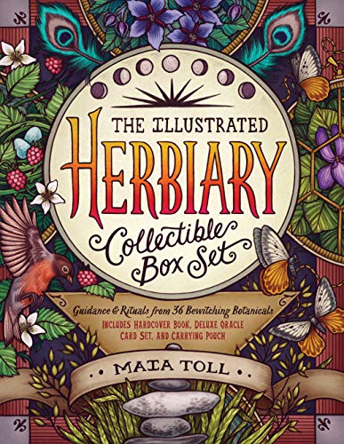 The Illustrated Herbiary Collectible Box Set: Guidance and Rituals from 36 Bewitching Botanicals; Includes Hardcover Book, Deluxe Oracle Card Set, and Carrying Pouch (Wild Wisdom) von Storey Publishing
